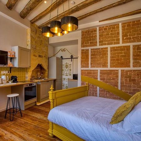 "Les Appartements De Betty C" Studio Medieval Sarlat Esterno foto